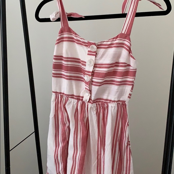 ZARA - Pink Zara Midi Dress - Picture 2 of 3